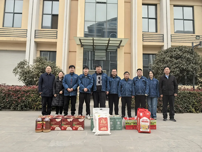 雷火(中国)新春慰问送关怀，节前安全督导保平安